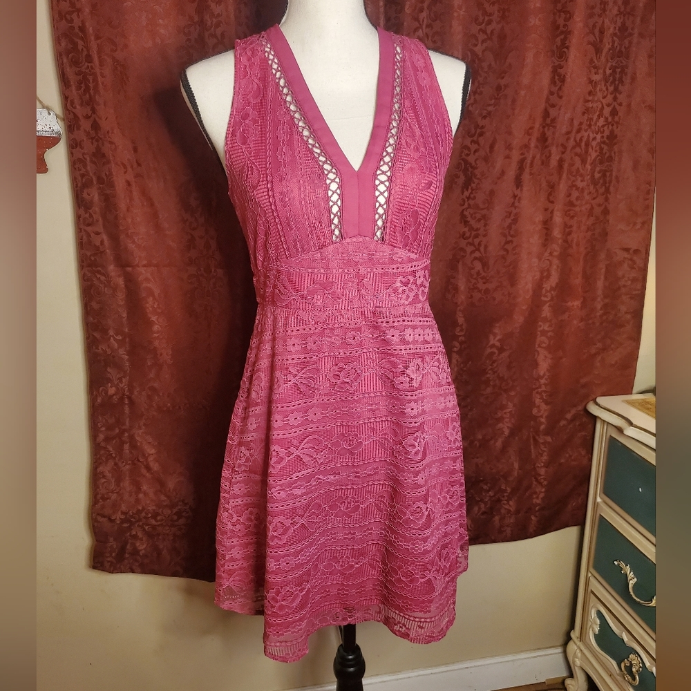 PINK DATE NIGHT DRESS